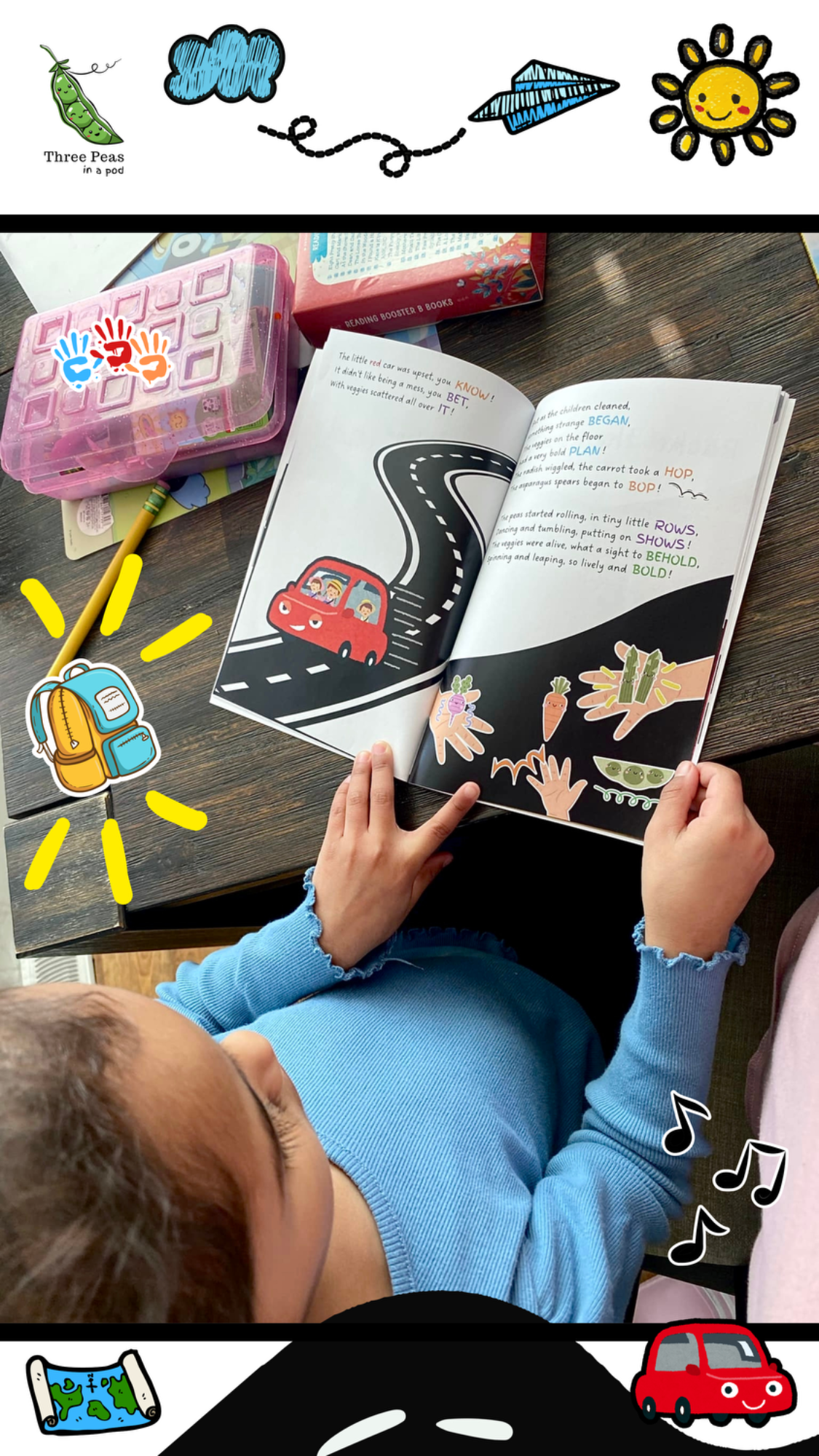 Welcome! Three Peas in a Pod